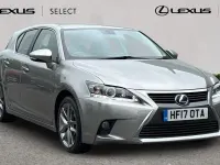 Used Lexus CT200h Executive Line 136 HP (100 kW) 2017 Silver Hatchback