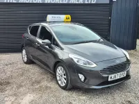 Used Ford Fiesta Titanium 100 HP (73 kW) 2017 Grey Hatchback