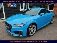 Used Audi TT S-Line 245 HP (180 kW) 2019 Blue Coupe