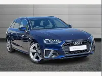 Used Audi A4 S-Line 204 HP (150 kW) 2024 Blue Estate