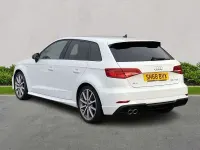 Used Audi A3 Black Edition 147 HP (108 kW) 2018 White Sedan