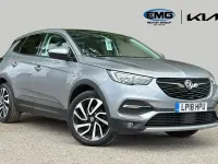 Used Vauxhall Grandland X Elite 130 HP (95 kW) 2018 Grey SUV