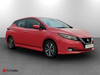 Used Nissan Leaf Acenta 110 kW (150 HP) 2021 Red Hatchback