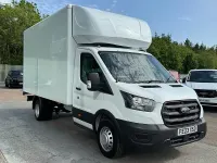 Käytetty Ford Transit S 130 HP (95 kW) 2023 Valkoinen Avoauto