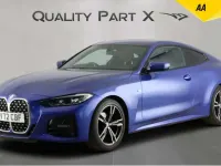Begagnad BMW 420 M Sport 2022 Blå Sportkupé