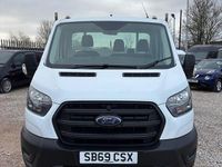 Begagnad Ford Transit 130 HK (95 kW) 2020 Vit Cab