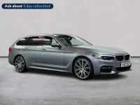 Used BMW 530 M Sport 265 HP (194 kW) 2018 Blue Estate