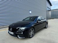 Used Mercedes E220 AMG line 2016 Black Sedan