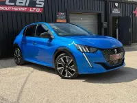 Used Peugeot 208 GT-line 100 HP (73 kW) 2020 Blue Hatchback