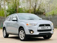 Używany Mitsubishi ASX 117 KM (86 kW) 2014 Srebrny SUV