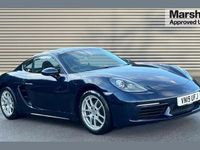 Used Porsche Cayman 296 HP (217 kW) 2019 Blue Coupe
