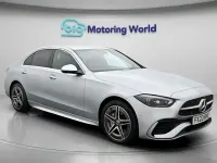 Used Mercedes C300e AMG line 313 HP (230 kW) 2023 Silver Sedan