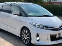 Used Toyota Estima Hybrid 2012 White MPV
