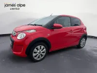 Begagnad Citroën C1 2021 Röd Halvkombi