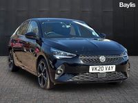 Used Vauxhall Corsa Elite 100 HP (73 kW) 2020 Black Hatchback