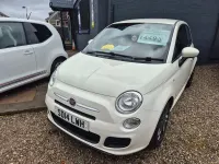 Begagnad Fiat 500 S 69 HK (50 kW) 2014 Vit Halvkombi