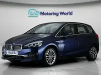 Used BMW 220 Active Tourer Luxury Line 187 HP (137 kW) 2018 Blue MPV