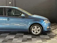 Used VW Polo Match 90 HP (66 kW) 2016 Blue Hatchback