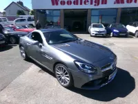 Usado Mercedes SLC300 AMG line 2019 Cinzento Cabrios