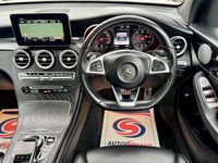 Used Mercedes GLC220 AMG line 2018 White Estate