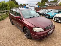 Gebraucht Vauxhall Astra Club 2003 Rot Kombi