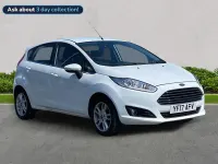 Used Ford Fiesta Zetec 100 HP (73 kW) 2017 White Hatchback