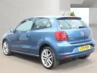 Used VW Polo SEL 2015 Blue Hatchback