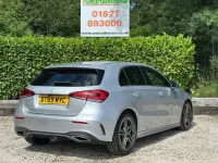 Used Mercedes A200 AMG line 163 HP (119 kW) 2020 Silver Hatchback