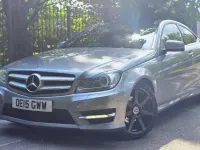 Used Mercedes C250 Sport Edition 2015 Silver Coupe