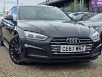 Used Audi A5 Sportback S-Line 252 HP (185 kW) 2017 Grey Hatchback