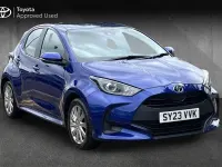 Used Toyota Yaris 116 HP (85 kW) 2023 Blue Hatchback