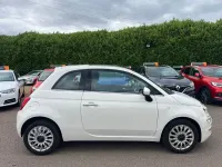 Used Fiat 500 Lounge 69 HP (50 kW) 2017 White Hatchback