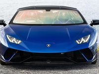Used Lamborghini Huracán 640 HP (470 kW) 2018 Blue Cabriolet