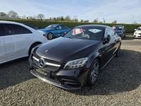 Used Mercedes C300 AMG line 245 HP (180 kW) 2020 Black Coupe