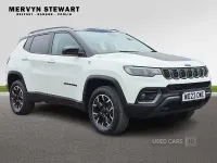 Used Jeep Compass Trailhawk 2023 White/black SUV
