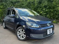 Used VW Touran 150 HP (110 kW) 2013 Blue MPV