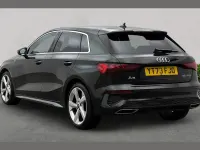 Used Audi A3 S-Line 108 HP (79 kW) 2023 Black Sedan