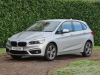 Used BMW 218 Sport Line 150 HP (110 kW) 2015 Silver Hatchback