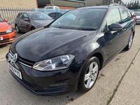 Used VW Golf VII Edition 125 HP (91 kW) 2017 Black Estate