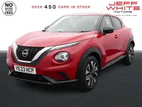 Used Nissan Juke Acenta 114 HP (83 kW) 2023 Red SUV