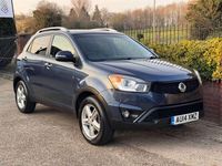 Used SsangYong Korando 2014 Blue SUV