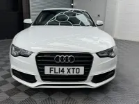 Second-hand Audi A5 S-Line 170 CP (125 kW) 2014 Alb Coupe
