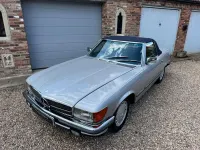 Used Mercedes SL280 1985 Silver Cabriolet