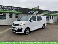 Used Vauxhall Vivaro Sportive 120 HP (88 kW) 2021 White MPV