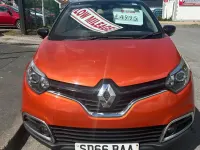 Used Renault Captur Dynamique 90 HP (66 kW) 2016 Orange SUV