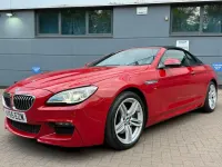 Used BMW 640 Cabriolet M Sport 2016 Red Cabriolet