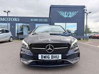 Used Mercedes CLA220 AMG line 177 HP (130 kW) 2016 Black Sedan