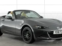 Used Mazda MX5 Inclusive 160 HP (117 kW) 2018 Grey Cabriolet