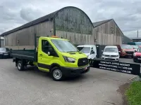 Used Ford Transit 130 HP (95 kW) 2018 Green Cabriolet