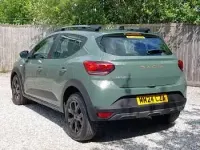 Used Dacia Sandero Extreme 100 HP (73 kW) 2024 Green Hatchback